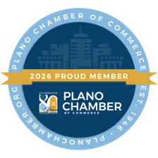Proud member of the Plano Chamber of Commerce, 2026